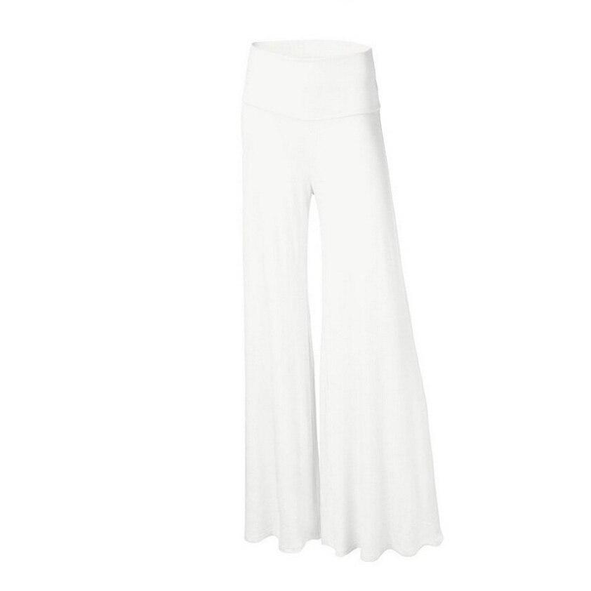 Women's New Fashion Casual Pants Solid Color Wide Leg Pants