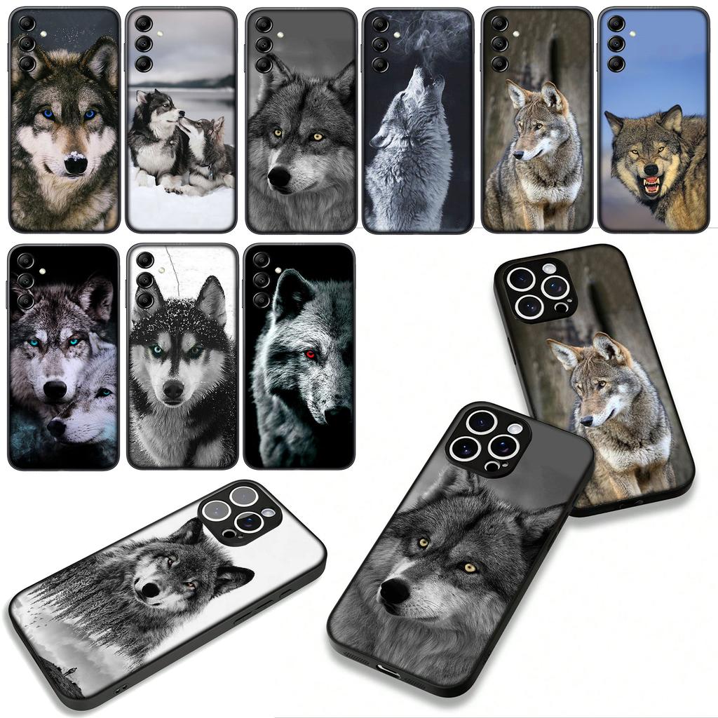 Stalking Wolf Art Phone Cover for Xiaomi Poco F7 F6 F8 Ultra F5 X7 X6 X5 X3 NFC M7 M6 Pro C85 C75 C65 C71 C61 Case