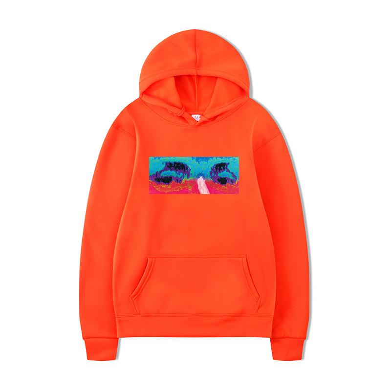 Jesień Zima Bluzy Chłopcy Harajuku Dziewczyny Pulower Wymyślne Topy Oversize Prezent Muzyczny Casual Luźna Wygodna Bluza