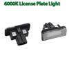 2Pcs License Plate Light LED Car License Light for Mercedes Benz E-Class W211 S211 CLS-Class W219 C-Class S203 SLK-Class R171