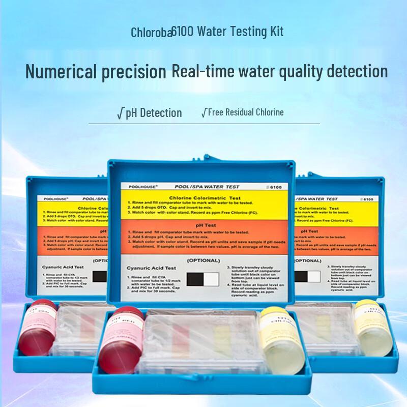 Swimming Pool Water Quality Test Kit