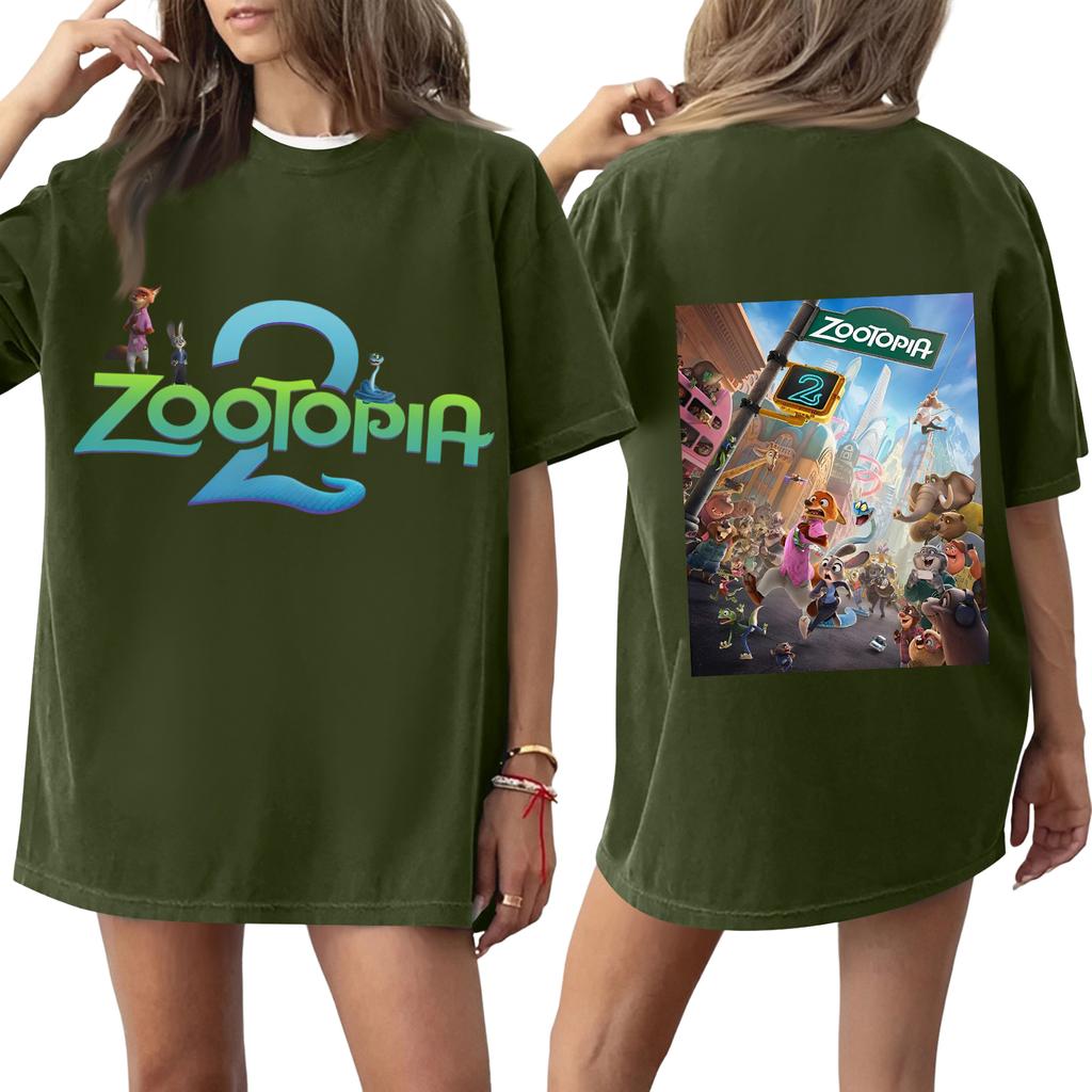 Women's Casual Fashion Round Neck Printed Short Sleeve T-Shirt Top