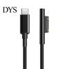 Laptop Charger Cable 65W 15V 4A Charging Magnetic High Speed PD Fast Charge Type-C Notebook Cord Power Adapter Converter for Microsoft Surface