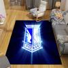 Lech Poznań Home Sofa Decoration for Living Room & Bedroom, Non‑Slip Play Flannel Floor Mat for Game Room