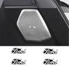 2/4pcs For Ford Focus MK2 Mk4 Mustang Fiesta MK7 ST Aluminum Car Audio Stereo Speaker Sticker Badge Decoration Auto Accessories GX2