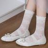 Socks For Women Thin Summer New Candy Color Hollow Out Breathable Loose Sock Women's Casual Basic Sweet Girls Fashion Long Socks