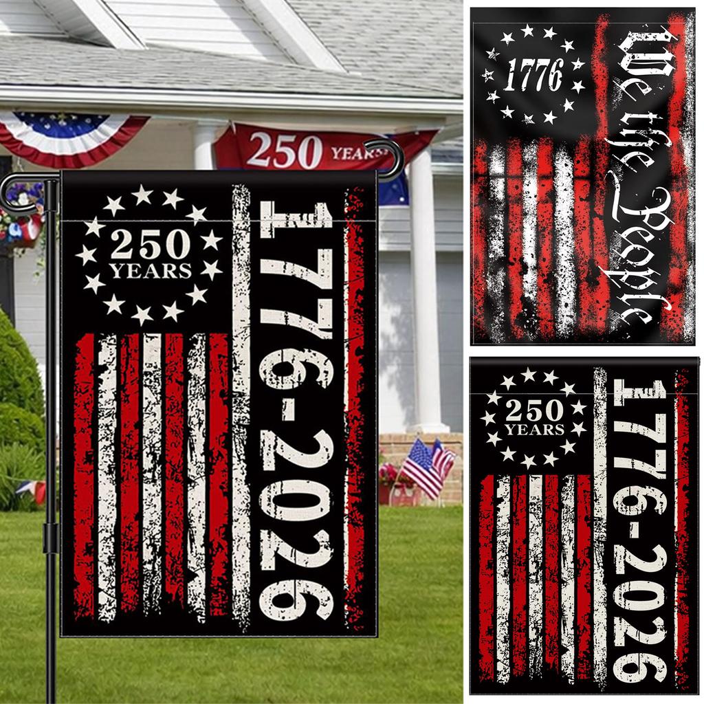 Courtyard Garden Flag Decorative Flag Decorative Yard Flag Decorative Garden Flag For The 250th Anniversary Of The United States