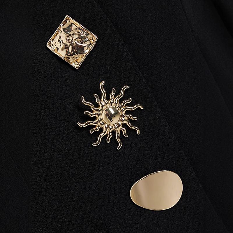 Ein Damen Elegantes und Stilvolles V-Ausschnitt Ärmelloses Weste Hochtailliertes Weitbeiniges Hosen-Set