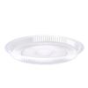 Disposable Plastic Plate Fruit Plate Disc Thickened Transparent Household Bbq Picnic Plate Supply
