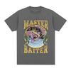 Funny Master Baiter Fishing Parody TShirt Summer Unisex Women Clothing Fashion Harajuku Kawaii Tshirt Womens Y2K Clothing Tops