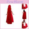 Stunning New Halloween Red Riding Hood Costume With Enchanting Cloak For Women