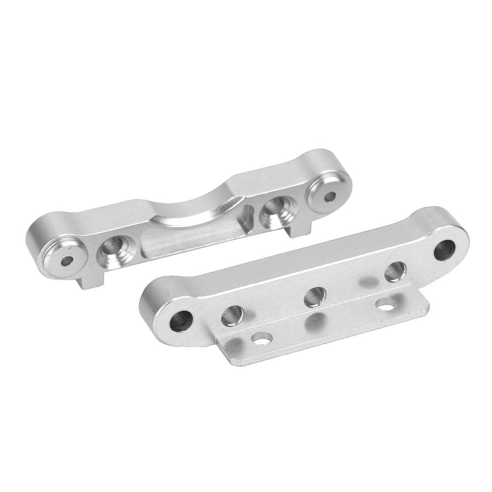 Fit for VRX RH1043   1045 RC Racing Desert Truggy Car Front Swing Arm Holders (Silver)