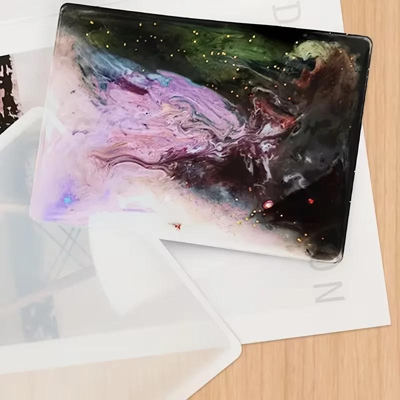 2026 Ultimi Modelli Extra-Large 60x30cm" Stampo per Tavolo in Resina - Colata Epossidica Fai-da-te per Taglieri, Tavolini da Caffè a Fiume Casa