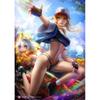 Print Game Blue Gold Ketchum Nude Sexy Girl Art Poster Wall Art Canvas Painting for Living Room Home Decor Picture
