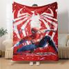 Spiderman Spiderverse Blanket Soft Throw Blanket For Home Bedroom Bed Sofa Travel Office Solid Christmas Blanket