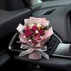 Creative Bouquet Car Trend Fragrance Decoration Air Conditioning Car Aromatherapy Car Ornament Dried Flower Girl Accessories