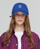CARGOBROS FOR WOMAN Logo Point Ball Cap (Blue)