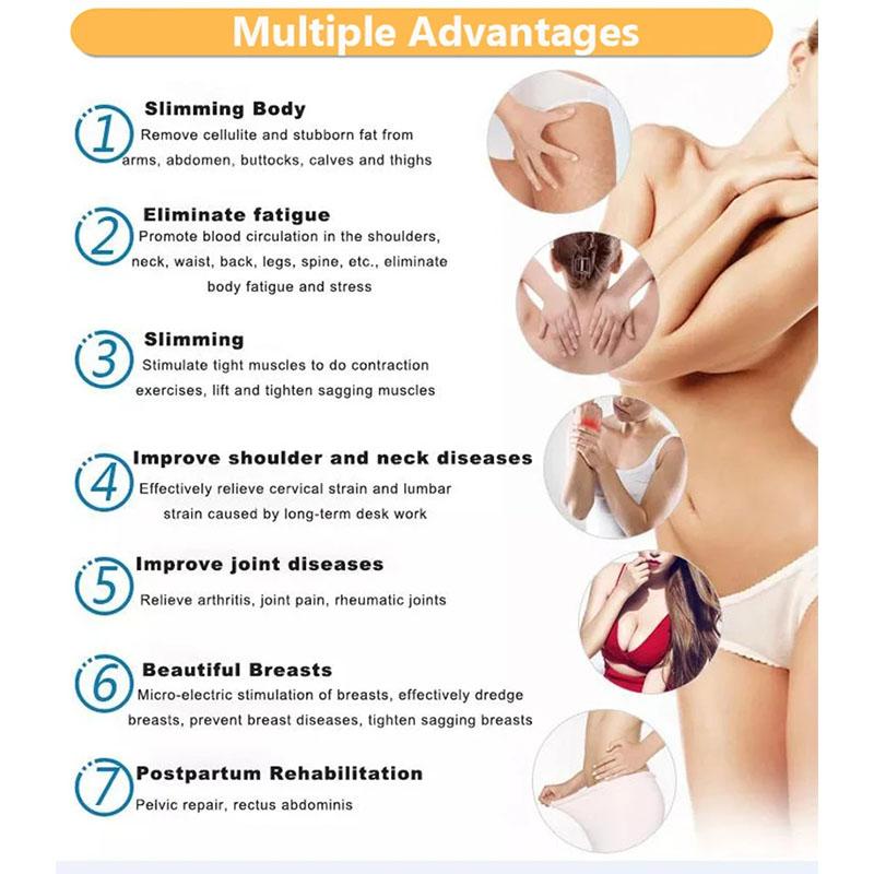 Aparat de masaj pentru piept cu presiune negativă 2 în 1 EMS pentru creșterea sânilor feselor crește pierderea în greutate Mașină de mărire a sânilor