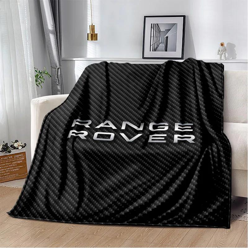 Luxurious HD Fashion Trend Sports Car L-LAND ROVER Logo Blanket - Perfect for Children as Gift Sofa Bed Office Hotel Decor