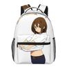 K-On Yui Hirasawa Anime Backpacks Boys Girls Bookbag Children School Bags Cartoon Travel Rucksack Shoulder Bag Large Capacity
