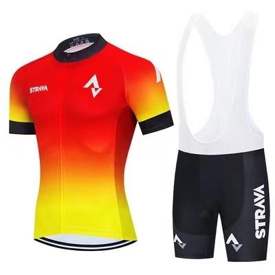 Outdoor Cycling Clothing Men's and Women's Short-sleeved Road Mountain Bike Riding Breathable Equipment 2026 Summer Breathable Cycling Clothing Set