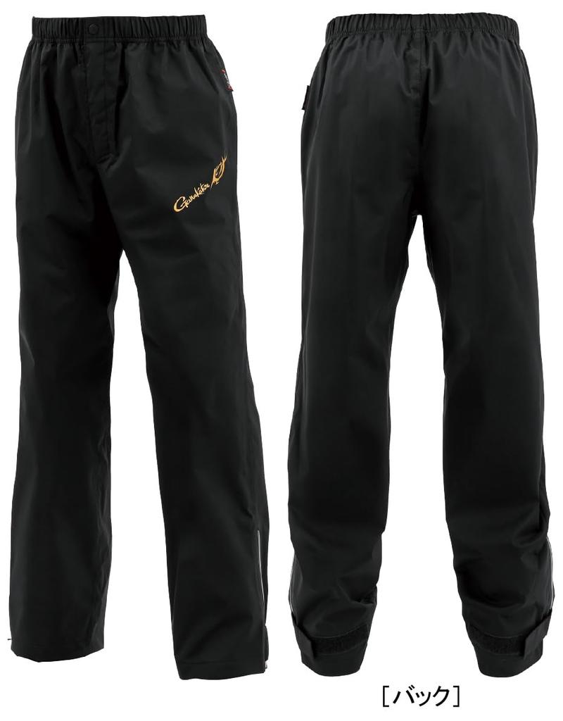 Gamakatsu Rain GM3784 G-SPEC Suit, Black/Gold, LL,