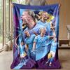Erling Haaland Soft Flannel Fleece Blanket Lightweight Cozy Warm Throw Blanket For Sofa Bed Home Decor