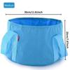 Portable Folding Foot Bath Bucket Travel Foot Bath Bag Laundry Bucket Washbasin Foot Wash Basin.