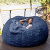 Extra Large Plush Bean Bag Chair Cover - No Filling Included