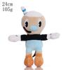 Hot 22-30cm Adventure Game Cuphead Plush Toys Mugman The Devil Legendary Chalice Plush Doll Soft Cuphead Doll for Children Gifts