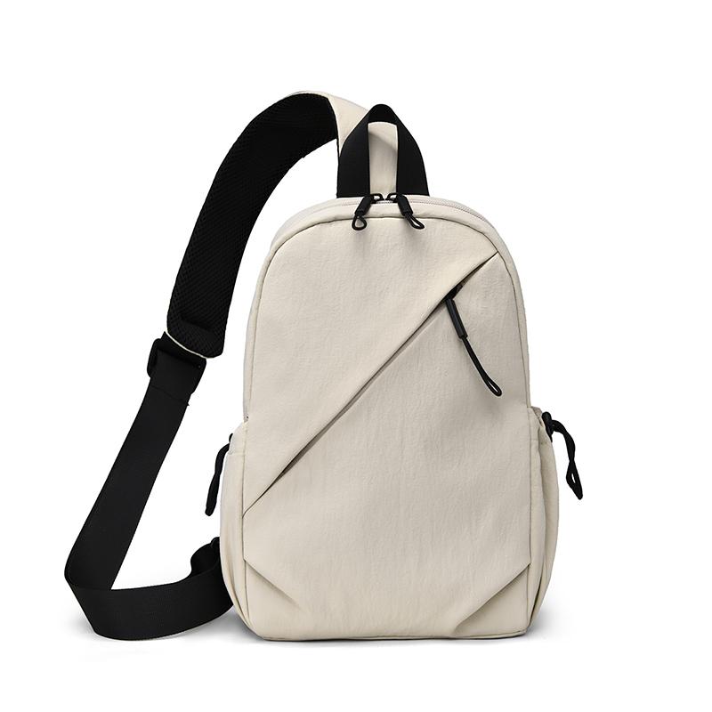 Outdoor Shoulder Bag Water-repellent Crossbody Bag Large Capacity Sports Chest Bag