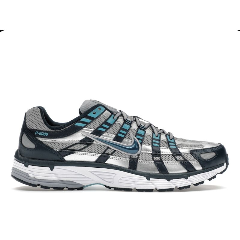 

Nike P-6000 Armory Navy Flat Silver CD6404-402 40.5