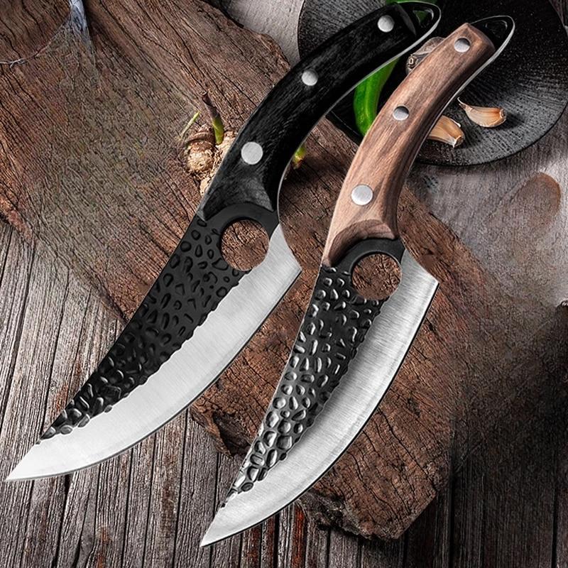 Stainless Steel Division Knife Household Small Curved Blade Special Boning Knife Multi-functional Hand Knife Meat Knife