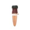 Red Ceramic Auto-Drip Plant Waterer for Travel and Business Trips