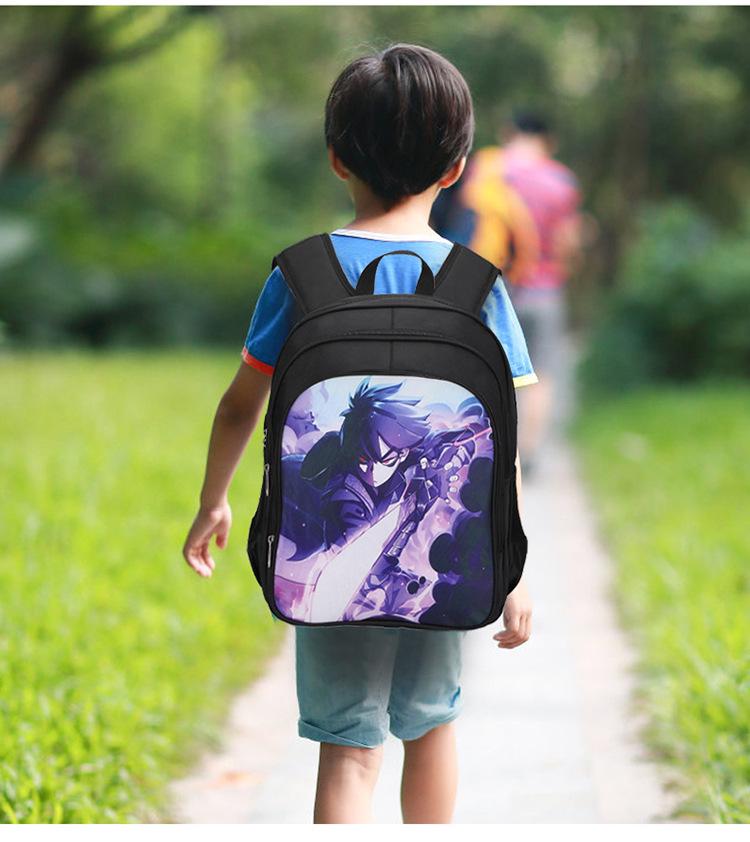 Drewniany Patyczak Plecak AI dla Chłopców, Klasy 1-3