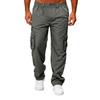 Men's Casual Multi-Pocket Loose Straight Leg Work Pants Outdoor Pants Fitness Pants