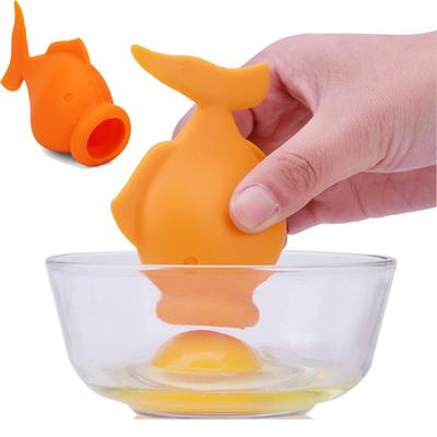 Silicone Egg Separator Egg Yolk and White- YolkFish Lips Swallow Release- Kitchen Tool Gadget Cooking/Baking Tool Egg Extractor
