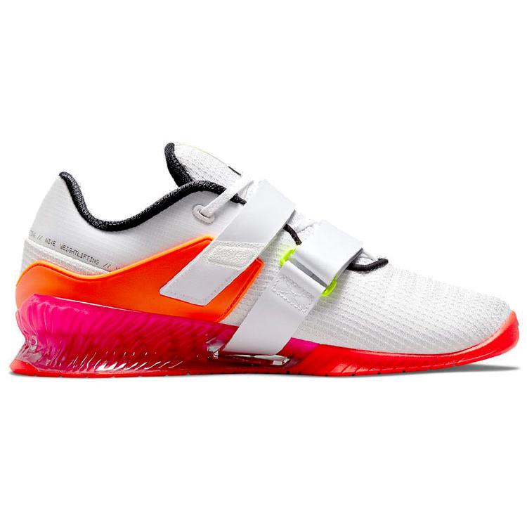 Nike Romaleos 4 Se Branco Carmesim Brilhante Rosa DJ4487-121