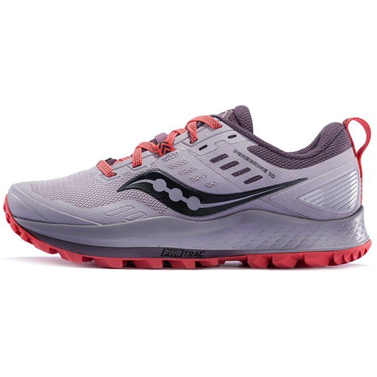 Saucony PEREGRINE 10 Peregrine Falcon Running Shoes Women's Low Top Light Gray S10556-30