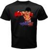 Fight!! Ippo Hajime No Ippo Boxing Manga Men's Black T Shirt