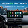 12.6 inch Ultra Wide Linux Screen Upgrade for BMW E87 1 Series 2006-2007 CCC 2008-2011 CIC Plug and Play Supports Factory iDrive