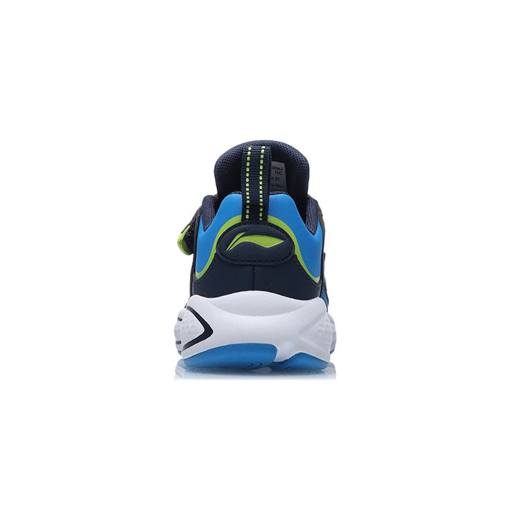 LiNing Comfortable Casual Breathable Lightweight Durable Non-Slip Low-Top Running Shoes Kids Sneakers Blue YKNR044-3