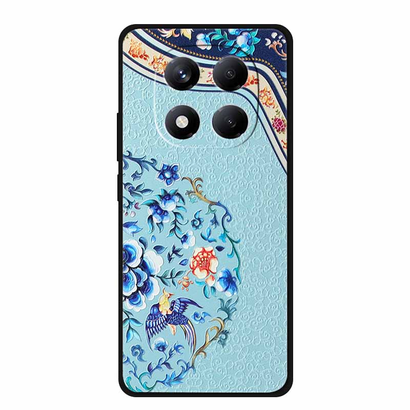 3D Flowers Emboss Fundas For Redmi Note 15 5G (China) Case Soft Silicone Phone Cases For Note 15 5G For China Covers Shell Coque