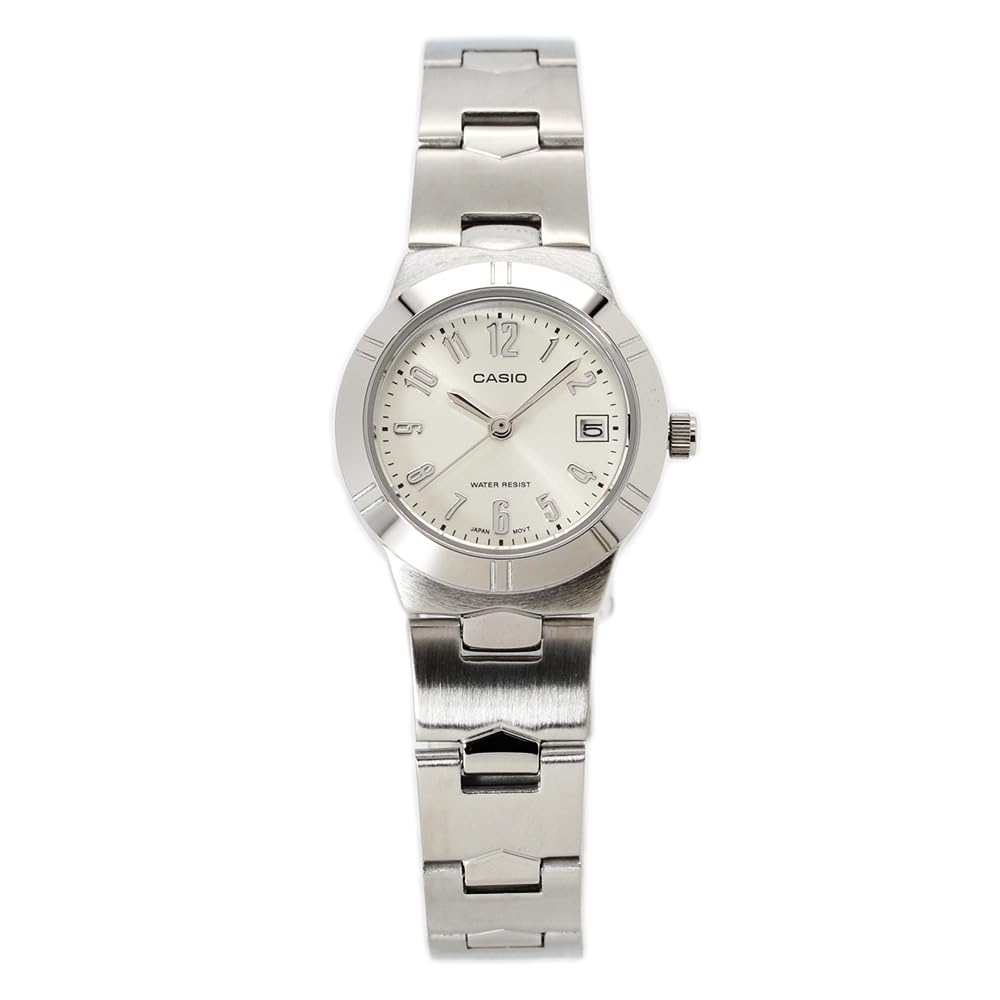 

CASIO Analog Quartz Silver LTP-1241D-7A2 [Used] белый