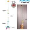 Interactive Cat Toy With Stretchy Rope Crinkly Sound Bird-Like Motion Kitten Entertainment Indoors