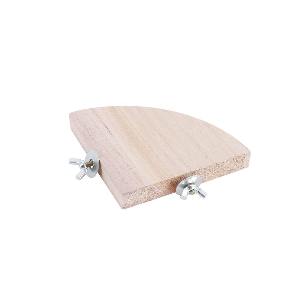 Animals Hamster Pet Supplies Rat Pet Bird Parrot Wood Platform Perches Station Board Stand Rack Toy