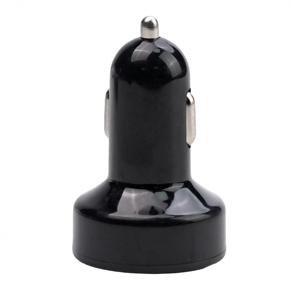 1X Car Charger Voltage Monitoring 12V/24V 4USB Aluminum Alloy+PC