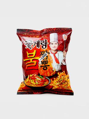 Binggrae Kkottgerang Scharfer Jjambbong Geschmack Krabbenchips 70g
