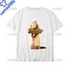 Cute Ferret Thief Funny Animals Man TShirt Men New Design Crazy Tops T Shirt Christmas Kawaii Animal Woman T Shirts Design