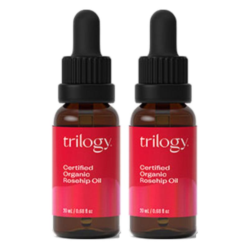 Trilogy Bio-Hagebuttenöl, 20 ml, 2 Stück